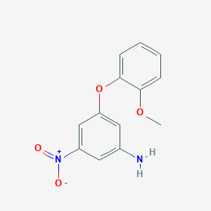 3-(2-Methoxyphenoxy)-5-nitroaniline