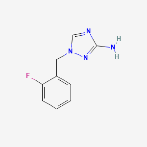 1-(2-fluorobenzyl)-1H-1,2,4-triazol-3-amine