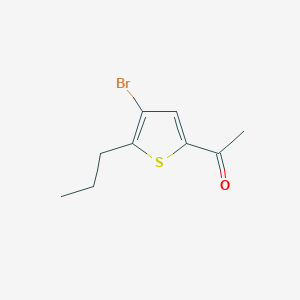 1-(4-Bromo-5-propylthiophen-2-yl)ethanone