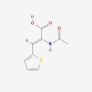 2-(Acetylamino)-3-(2-thienyl)-2-propenoic acid