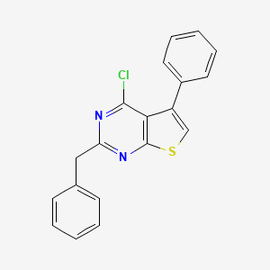 2-Benzyl-4-chloro-5-phenylthieno[2,3-d]pyrimidine