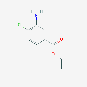 molecular formula C9H10ClNO2 B3287017 Ethyl 3-Amino-4-chlorobenzoate CAS No. 83573-59-5
