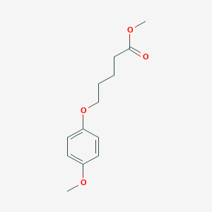 molecular formula C13H18O4 B032871 Methyl 5-(4-methoxyphenoxy)pentanoate CAS No. 1027079-22-6