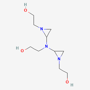 molecular formula C10H21N3O3 B3287201 2,2'-(((2-Hydroxyethyl)imino)bis(ethane-2,1-diylimino))bisethanol CAS No. 84083-25-0
