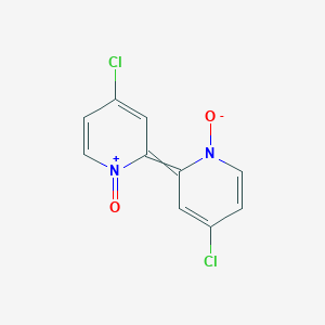 molecular formula C10H6Cl2N2O2 B3287237 4,4'-Dichloro-2,2'-bipyridine N,N'-dioxide CAS No. 84175-08-6