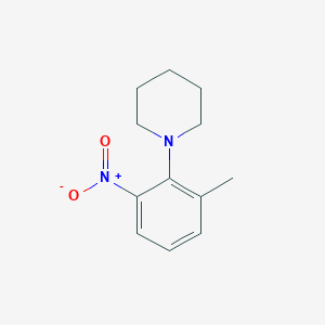 1-(2-Methyl-6-nitrophenyl)piperidine