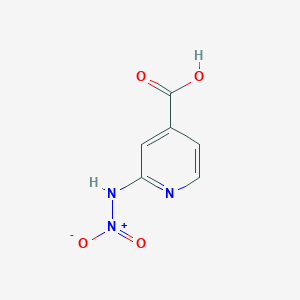 4-Pyridinecarboxylic acid, 2-(nitroamino)-