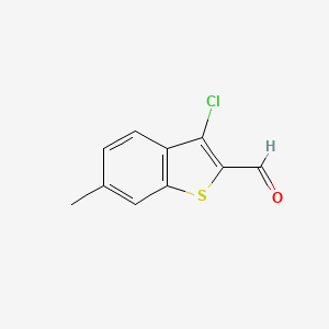3-Chloro-6-methylbenzo[b]thiophene-2-carbaldehyde