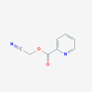 molecular formula C8H6N2O2 B3287393 Cyanomethyl picolinate CAS No. 84555-18-0