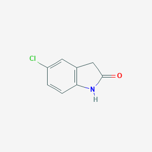 molecular formula C8H6ClNO B032874 5-Chlorooxindole CAS No. 17630-75-0