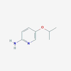 molecular formula C8H12N2O B3287474 5-Isopropoxypyridin-2-amine CAS No. 846549-59-5