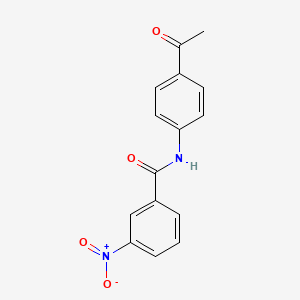 N-(4-acetylphenyl)-3-nitrobenzamide