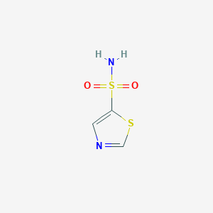 molecular formula C3H4N2O2S2 B3287851 1,3-thiazole-5-sulfonamide CAS No. 848362-05-0
