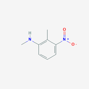 molecular formula C8H10N2O2 B3287865 N,2-dimethyl-3-nitroaniline CAS No. 848480-17-1