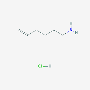 molecular formula C6H14ClN B3287886 Hex-5-en-1-amine hydrochloride CAS No. 848650-01-1