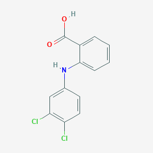 molecular formula C13H9Cl2NO2 B3287978 2-[(3,4-Dichlorophenyl)amino]benzoic acid CAS No. 84954-91-6