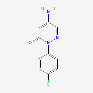 5-Amino-2-(4-chlorophenyl)pyridazin-3(2H)-one