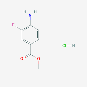 Methyl 4-amino-3-fluorobenzoate hydrochloride