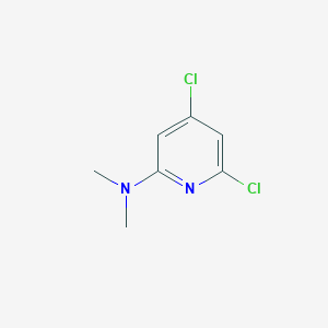 molecular formula C7H8Cl2N2 B3288027 4,6-Dichloro-N,N-dimethylpyridin-2-amine CAS No. 849937-99-1