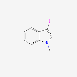molecular formula C9H8IN B3288156 3-Iodo-1-methyl-1H-indole CAS No. 85092-84-8