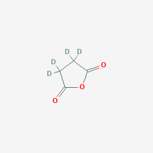 molecular formula C4H4O3 B032885 Succinic anhydride-2,2,3,3-d4 CAS No. 14341-86-7