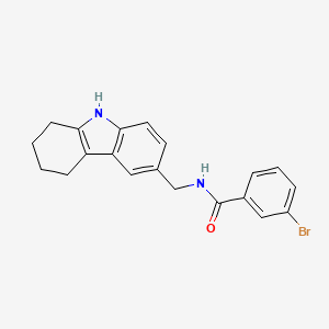 3-bromo-N-(6,7,8,9-tetrahydro-5H-carbazol-3-ylmethyl)benzamide