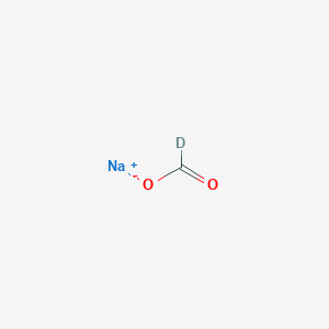 molecular formula CHNaO2 B032889 Sodium formate-d CAS No. 3996-15-4