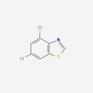 molecular formula C7H3Cl2NS B3288975 4,6-Dichlorobenzothiazole CAS No. 854059-32-8