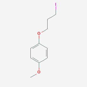molecular formula C10H13IO2 B032891 1-(3-Iodopropoxy)-4-methoxybenzene CAS No. 118943-23-0