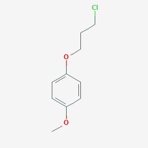 molecular formula C10H13ClO2 B032893 1-(3-Chloropropoxy)-4-methoxybenzene CAS No. 20744-03-0