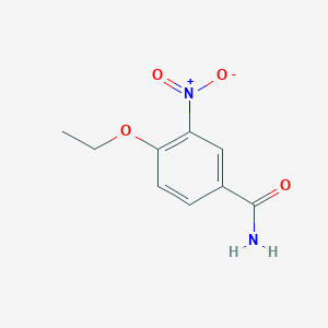 molecular formula C9H10N2O4 B3289371 4-Ethoxy-3-nitrobenzamide CAS No. 857487-21-9