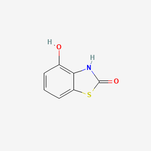 molecular formula C7H5NO2S B3289522 Benzo[d]thiazole-2,4-diol CAS No. 858635-60-6