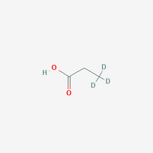 molecular formula C3H6O2 B032897 Propanoic acid-3,3,3-d3 CAS No. 55577-88-3