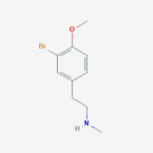 2-(3-bromo-4-methoxyphenyl)-N-methylethanamine