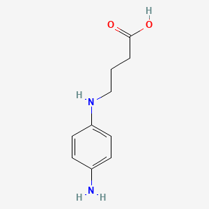 4-[(4-Aminophenyl)amino]butanoic acid