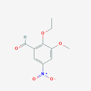2-Ethoxy-3-methoxy-5-nitrobenzaldehyde