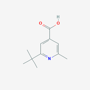 2-(tert-Butyl)-6-methylisonicotinic acid