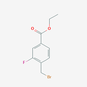 Ethyl 4-(bromomethyl)-3-fluorobenzoate