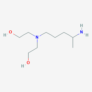 molecular formula C9H22N2O2 B3290014 N4,N4-bis-(2-hydroxy-ethyl)-1-methyl-butanediyldiamine CAS No. 86271-50-3
