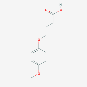 molecular formula C11H14O4 B032903 4-(4-Methoxyphenoxy)butanoic acid CAS No. 55579-99-2