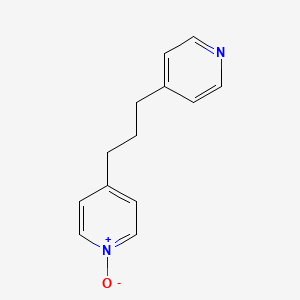 molecular formula C13H14N2O B3290485 4-(3-Pyridin-4-yl-propyl)-pyridine 1-oxide CAS No. 865075-04-3