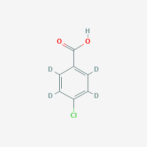 molecular formula C7H5ClO2 B032906 4-Chlorobenzoic Acid-d4 CAS No. 85577-25-9
