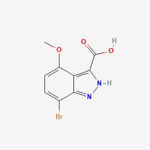 7-bromo-4-methoxy-1H-indazole-3-carboxylic acid