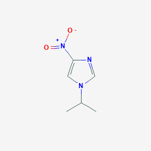 molecular formula C6H9N3O2 B3290639 4-nitro-1-(propan-2-yl)-1H-imidazole CAS No. 866251-86-7