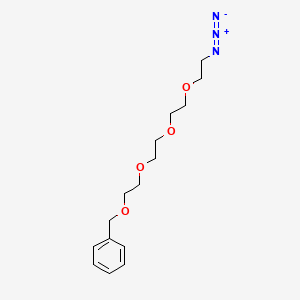 molecular formula C15H23N3O4 B3290781 Benzyl-PEG4-Azido CAS No. 86770-71-0