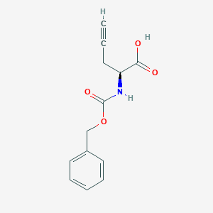 (S)-2-(((benzyloxy)carbonyl)aMino)pent-4-ynoic acid