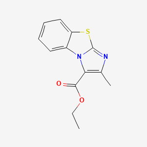 Ethyl 2-methylbenzo[d]imidazo[2,1-b]thiazole-3-carboxylate