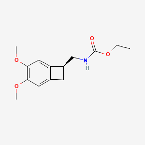 molecular formula C14H19NO4 B3291144 Ivabradine impurity 9 CAS No. 869856-10-0
