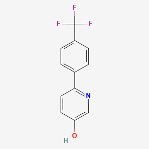 6-[4-(Trifluoromethyl)phenyl]pyridin-3-ol