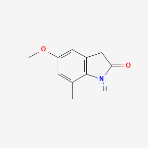 5-Methoxy-7-methylindolin-2-one